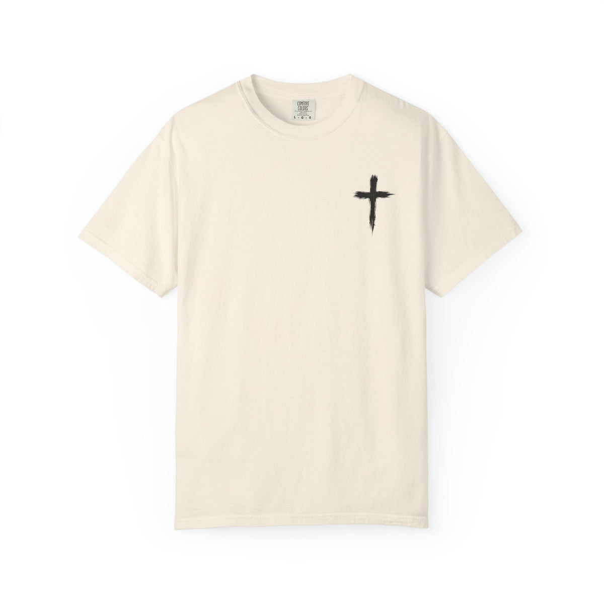 Man of Faith – Bold Christian Tee for Him | Front & Back Design