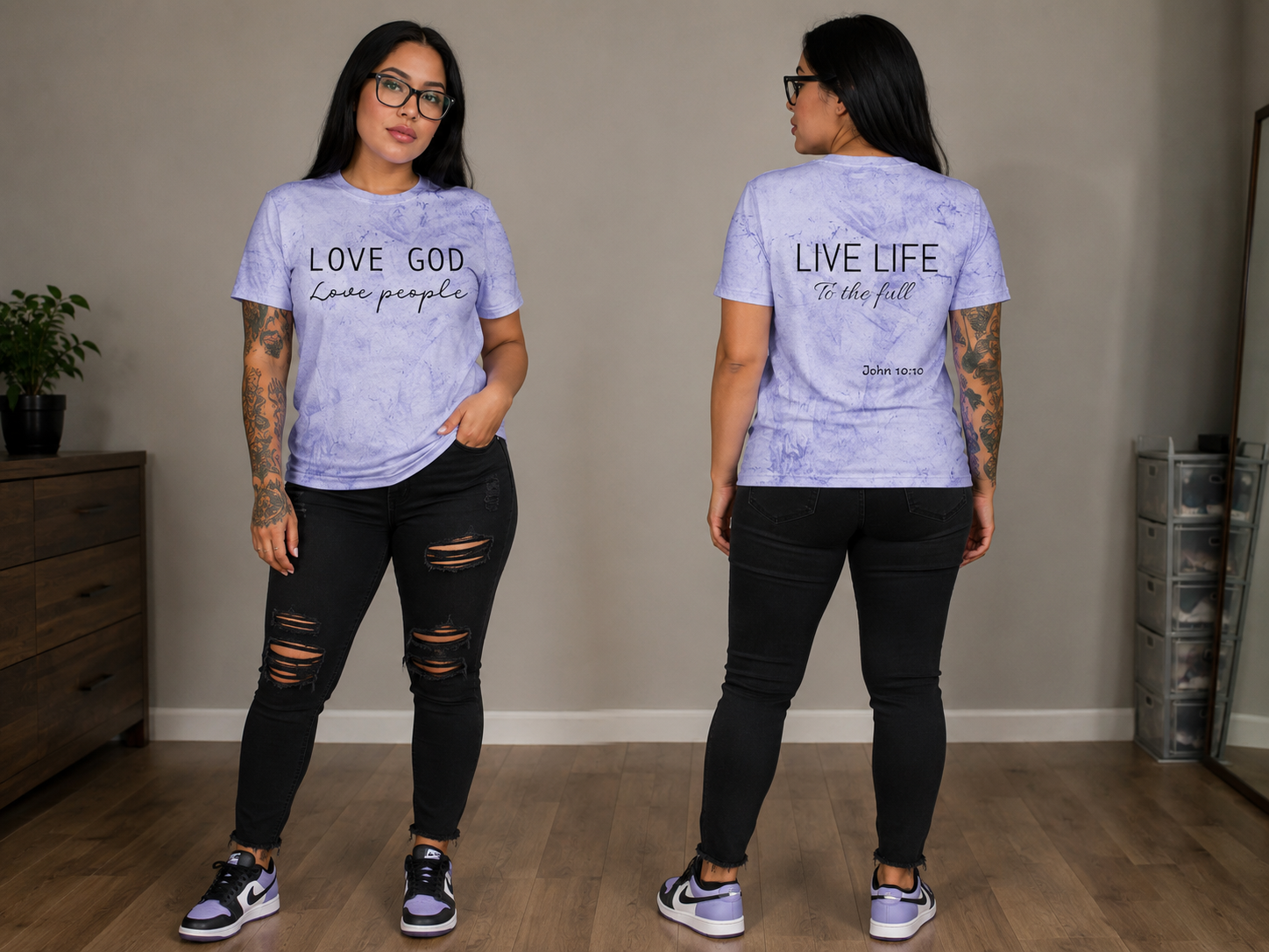Love God Love People | Comfort Colors Tees